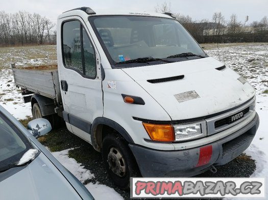 Iveco Daily 2,8D 63 kw.10/2001..třístranný sklápěč.