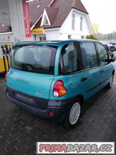 FIAT MULTIPLA 1,6i+CNG..6 MÍST.161863 KM.TOP STAV