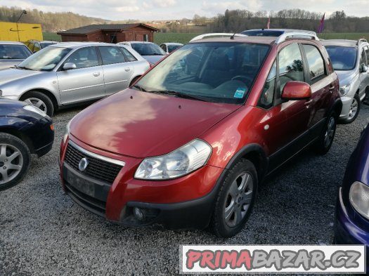 FIAT SEDICI 1,9 JTD 4X4,88 KW.R.V.05/2006.6 RYCHLOSTÍ