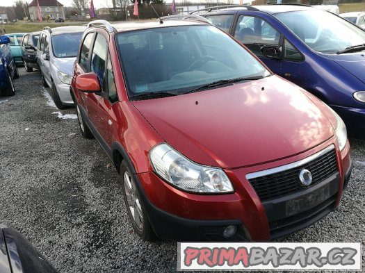 FIAT SEDICI 1,9 JTD 4X4,88 KW.R.V.05/2006.6 RYCHLOSTÍ