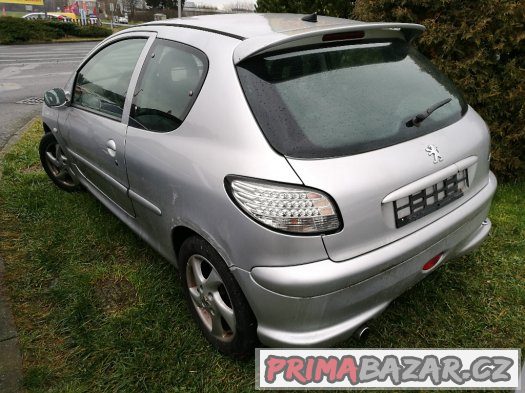 PEUGEOT 206 1,4 16V 65 KW..KLIMA.R.V.2005..SUPER CENA