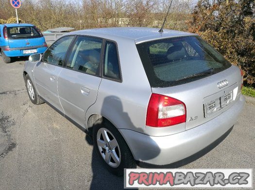 AUDI A3 1,9 TDi 96 KW.03/2002.KLIMA.6 RYCHLOSTÍ