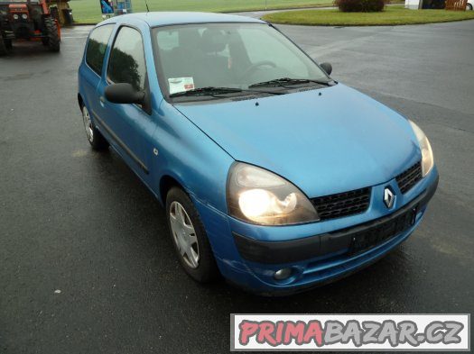 RENAULT CLIO 1,2i 43 KW..02/2003  LPG....KLIMA