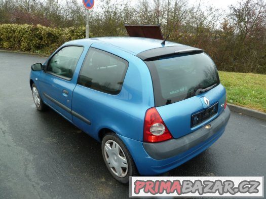 RENAULT CLIO 1,2i 43 KW..02/2003  LPG....KLIMA