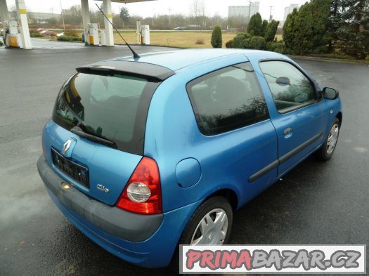 RENAULT CLIO 1,2i 43 KW..02/2003  LPG....KLIMA