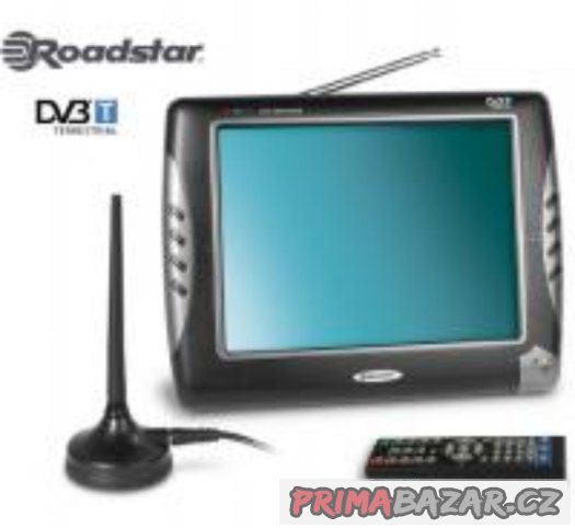 Roadstar LCD-1082KLDVB (přenosná DVB-T i do auta)