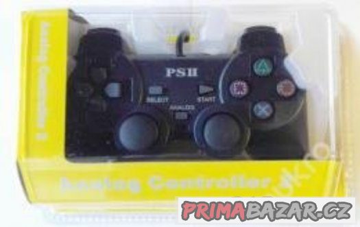 Ovladač pro Sony PS2 vibrační