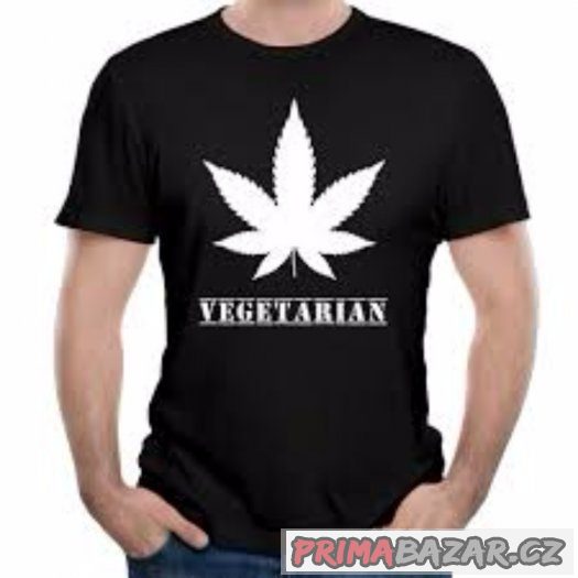 Zcela nové triko Weed Vegetarian Xl