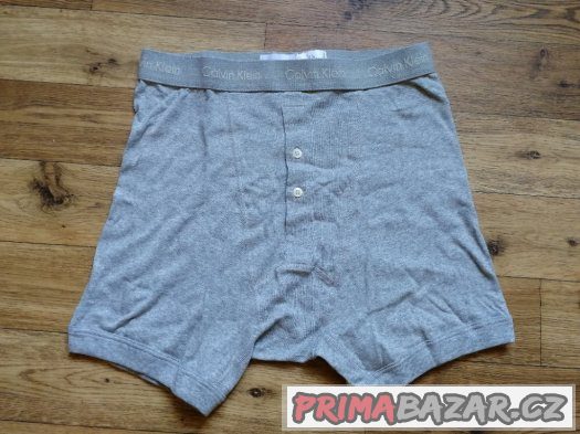 Pánské boxerky CALVIN KLEIN Grey - velikost L/G