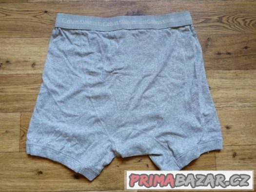 Pánské boxerky CALVIN KLEIN Grey - velikost L/G