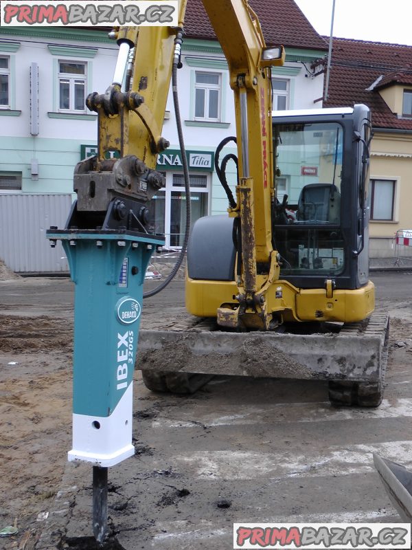 hydraulické kladivo na traktorbagr - DEHACO IBEX 320