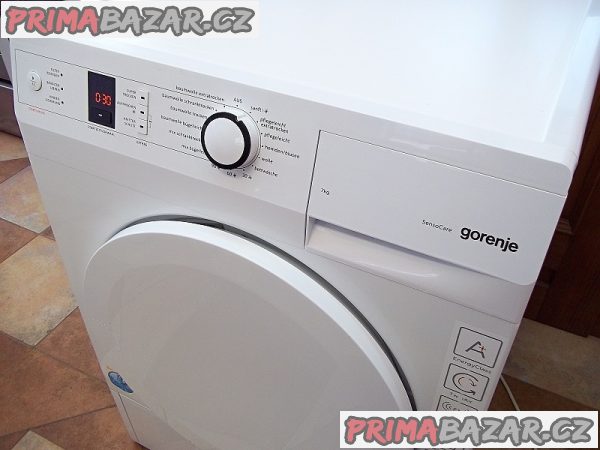 Sušička prádla GORENJE D7560A+, TEPELNÉ ČERPADLO, třída A+