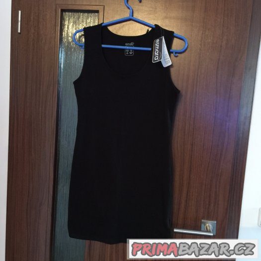 Černé elastické šaty nebo dl. triko - Esmara, vel. 38- 40
