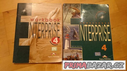 Učebnice + workbook Enterprise 4 - intermediate