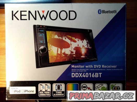 2DIN autorádio Kenwood DDX4016BT