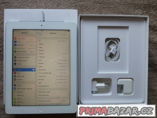 Prodám Apple iPad 3, 16GB Wi-Fi, 3G,LTE, MDA369HC/A