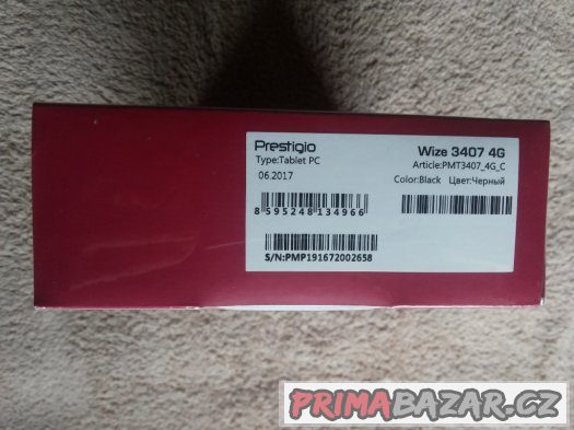 Nový tablet Prestigio Wize 3407 4G