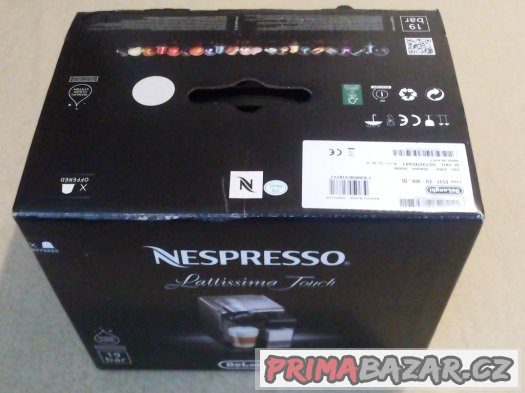 Nový nevybalený kávovar Nespresso Lattissima Touch