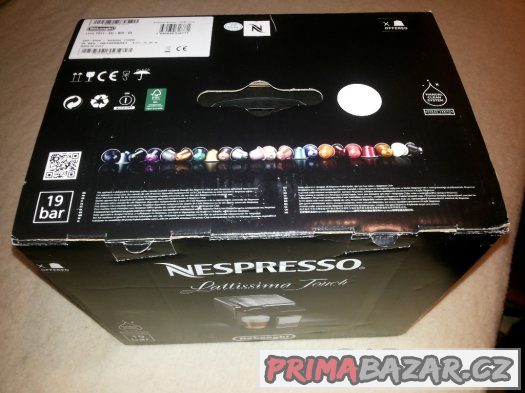 Nový nevybalený kávovar Nespresso Lattissima Touch