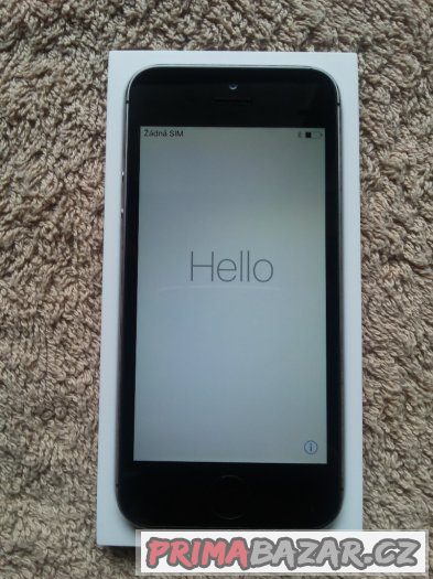 Apple iPhone 5S 32GB Černo šedý, záruka, krabice