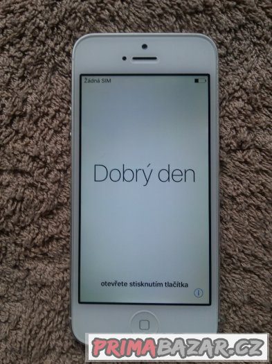 Apple iPhone 5 16GB,Pěkný s krabicí, zárukou Apple iPhone 5 16GB,Pěkný s krabicí, zárukou