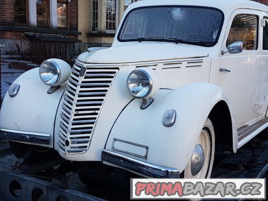 Fiat Berlina orygnali auto krasny 1939-1949 dlhá verzia