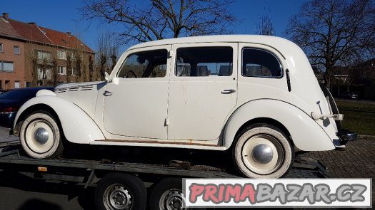 Fiat Berlina orygnali auto krasny 1939-1949 dlhá verzia