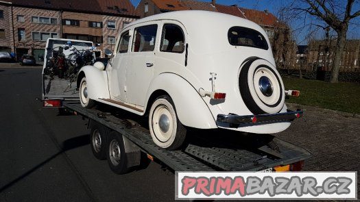 Fiat Berlina orygnali auto krasny 1939-1949 dlhá verzia