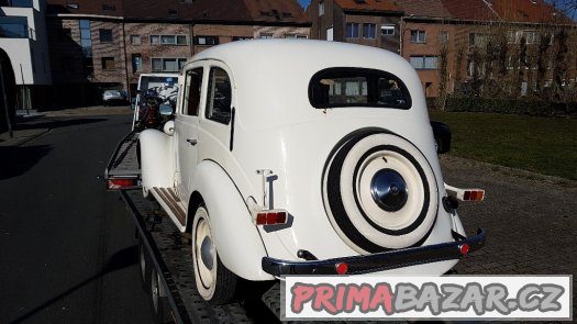 Fiat Berlina orygnali auto krasny 1939-1949 dlhá verzia