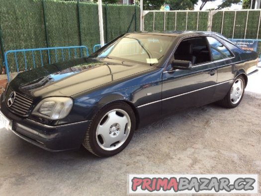 MECMEDES SEC 500 v8 mamut W140- coupe 235kw rok 2/1998
