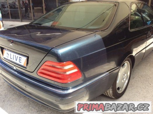 MECMEDES SEC 500 v8 mamut W140- coupe 235kw rok 2/1998