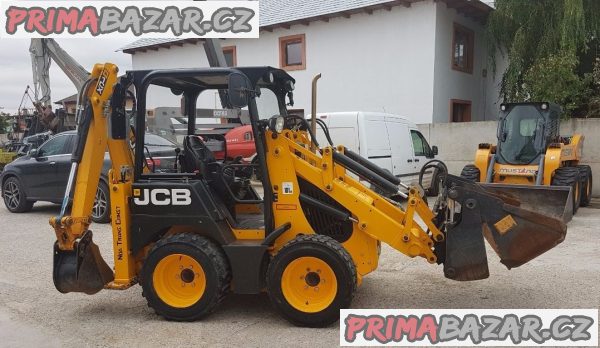 Mini rýpadlo-nakladač JCB 1CX - výborný stav