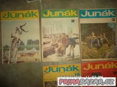 PRODAM CASOPISY JUNAK SKAUT