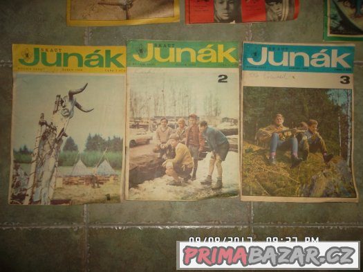 PRODAM CASOPISY JUNAK 1 -2 -3