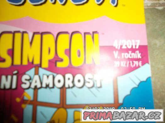 PRODAM CASOPIS SIMPSON
