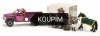 KOUPÍM Schleich pick-up s přívěsem a koněm