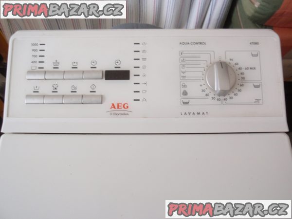 Prodám automat. pračku AEG ELECTROLUX s horním plněním