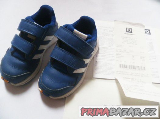 krásné modré tenisky Adidas vel. 24