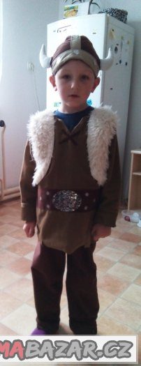 Kostým viking vel 122-128