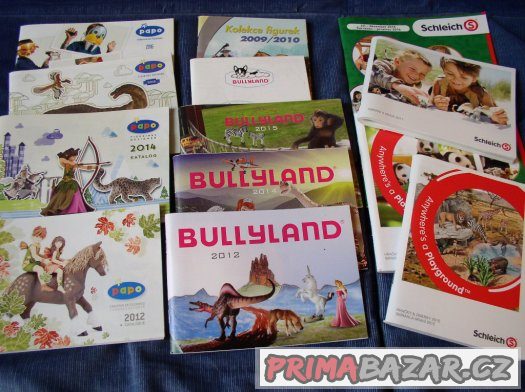 schleich-papo-collecta-bullyland-katalogy