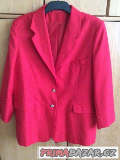 Červené sako- CLASSIC WOMAN Prodám
