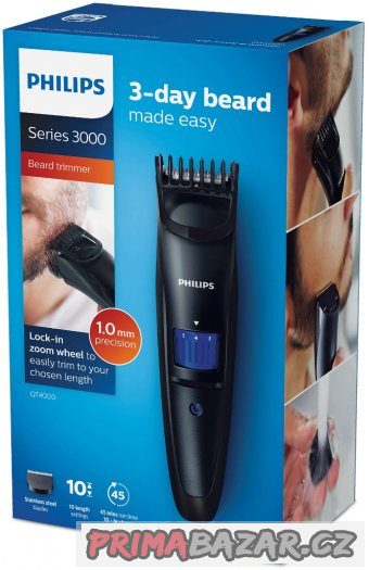 NOVÝ zastřihovač vousů Philips QT4000/15 BOMBA CENA NOVÝ zastřihovač vousů Philips QT4000/15 BOMBA CENA