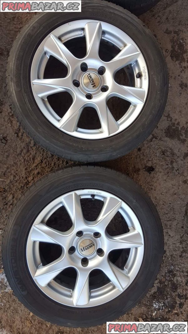 prodam alu kola elektrony Magma 5x114.3 6.5jx16 et40 prodam alu kola elektrony Magma 5x114.3 6.5jx16 et40