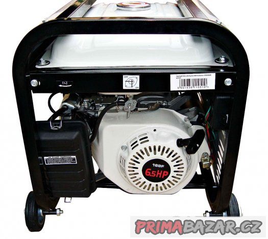 Elektrocentrála benzínová AVR 3000W (380/230V/12V DC)  El.St