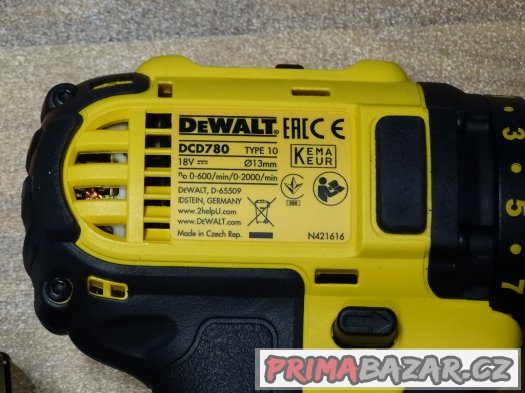 DeWALT DCD780S2 aku vrtačka