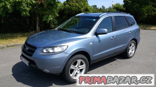 Hyundai SantaFe 2,2CRDi 114kW, 2007, 1.majitel, kůže, tažné