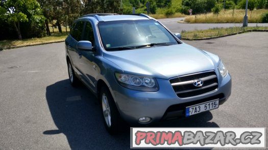 Hyundai SantaFe 2,2CRDi 114kW, 2007, 1.majitel, kůže, tažné