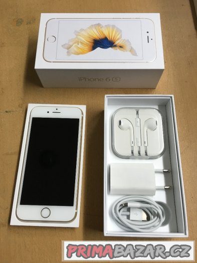 Apple iPhone 6S 128GB gold, jako nový, 3 měsíce záruka