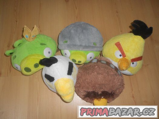 Angry birds plyšáci