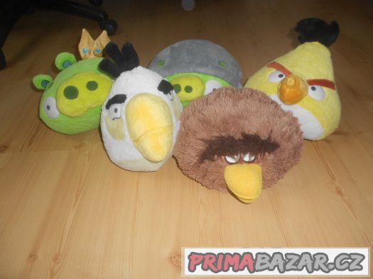 Angry birds plyšáci